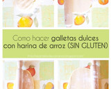 Foto del paso 1 de la receta: Masa para preparar exquisitas galletas dulces con harina de arroz y maicena (SIN GLUTEN y MUY FÁCIL)