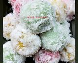 Foto langkah ke 5 dari resep Klepon isi unti kelapa.