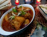A picture of step 7 of Chicken tikka karahi in one hour.