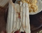 Foto del paso 4 de la receta: Paquetitos express 🫔 de panceta y huevo