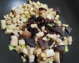 干貝芋頭彩虹炒飯的食譜步驟3照片