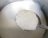 A picture of step 2 of Fruity Custard.