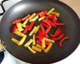 Garlic Prawn Stir-Fry with Spinach & Peppers, GF DF EF SF NF recipe step 2 photo