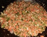 A picture of step 2 of Veggies pizza 🍕.
