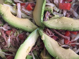 Salpicón de carne de res