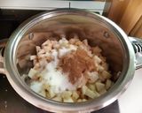 Őszi körtetorta dióval recept fázis 3 fotója