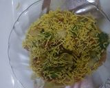 A picture of step 15 of Baked Ghughra chaat & Fried Ghughra.