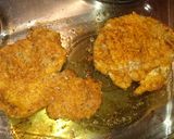 A picture of step 7 of Oven fried chicken shnitzel.