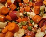 Roasted London Broil with vegetables recipe step 3 photo