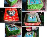 Foto langkah ke 5 dari resep Kue ultah bola.