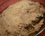Foto del paso 17 de la receta: Pargos a la sal con aromas de te verde rosas, romero y manzanilla flor