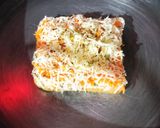 A picture of step 5 of Carrot toast with cheese spread.