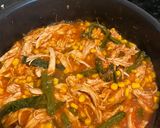 A picture of step 4 of Light and Nutritious Aztec Casserole (Healthy Substitutes).
