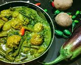 বড়ি দিয়ে পালং শাকের ঘন্ট (palak saager ghonto recipe in Bengali) রেসিপি ধাপ - 3 ছবি
