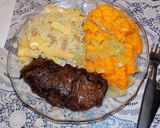 Foto del paso 7 de la receta: Puré de zapallo y arroz salteado