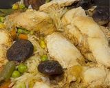 Hình bước làm 6 của món Cơm thăn gà nồi cơm điện - One Pot Chicken Tender