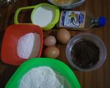 A picture of step 1 of Fruit salad, zebra cake, sweet potatoe and fermented milk(mala).