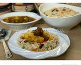 A picture of step 12 of Special butter,veg rice & italian meatball and potatoe soup.