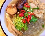 Hình bước làm 9 của món 🌱 Miến Măng Nấm Hương Phù Trúc Chay (Vegan)