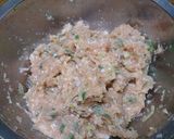 A picture of step 1 of Sweet and Savory Teriyaki Chicken Tsukune.