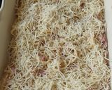 Une image de l'étape 4 de Gratin de pâtes façon carbonara.