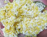 Hình bước làm 3 của món Xôi Đậu Xanh Lò Vi Sóng