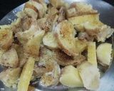 A picture of step 3 of Boiled Sweet Potato Chaat.