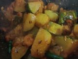 কুমড়ো চিংড়ি ঘন্ট(kumro chingri ghonto recipe in Bengali)