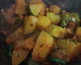 কুমড়ো চিংড়ি ঘন্ট(kumro chingri ghonto recipe in Bengali) রেসিপি ধাপ - 2 ছবি