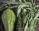 Foto langkah ke 1 dari resep Bobor Kangkung Labu Siam.