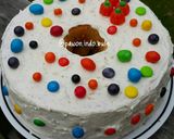 A picture of step 8 of Pumpkin Marble Chiffon Cake.