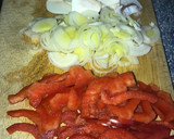 Foto del paso 1 de la receta: Bacalao en papillote con verduras