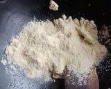 A picture of step 2 of Kacha golla sandesh.