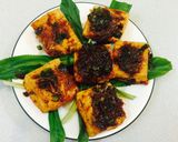 Hình bước làm 7 của món Đậu phụ "nhét" miến tàu