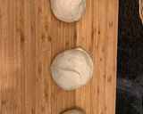 A picture of step 5 of Rose Bun pav.