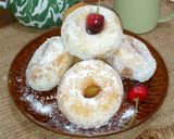 Foto langkah ke 7 dari resep Donat KSB (Killer Soft Bread) 1 kali proffing 🍩.