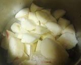 A picture of step 1 of Apple Crumble.