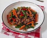 Foto langkah ke 6 dari resep Tumis Wortel Buncis Daging Giling.