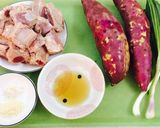 Hình bước làm 1 của món Canh Khoai lang nấu sườn non