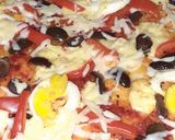 Pas rețetă Pizza de post 3 fotografie