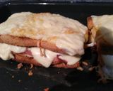 A picture of step 6 of Croque Madame: The Ultimate Grilled Sandwich.