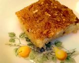 صورة لخطوة 5 من وصفة طريقة البسبوسة بخطوات بسيطة وناجحة😋❤️