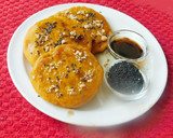 சக்கரை வள்ளி கிழங்கு பேன் கேக் (Mochi pancake recipe in tamil ரெசிபி ஸ்டேப் 6 புகைப்படம்