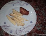 A picture of step 1 of SWEET  POTATO  FRITTERS.