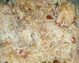 A picture of step 11 of Chilli Pulao.