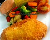 Foto langkah ke 5 dari resep Cheese Stuffed Chicken Breasts.