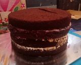 Foto langkah ke 5 dari resep Brownies kukus untuk base cake hias #tantanganakhirtahun.