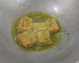 A picture of step 13 of Fried Dhoka.
