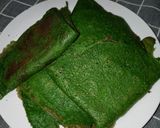 Foto del paso 3 de la receta: Panqueque de espinaca sin harina