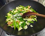 A picture of step 11 of Asparagus and Shrimp Scrambled Eggs (Simple Recipe).